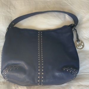 Blue Michael Kors Shoulder Bag
